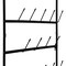 Sorbus Metal Coffee Mug Rack - Large 6 Row Wall Mounted Storage Display For Coffee Mugs, Tea Cups, Mason Jars, and More